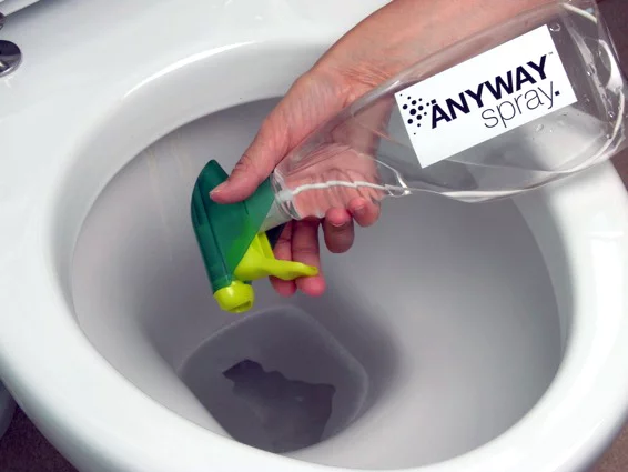 The ANYWAY Spray allows spray bottles to be used at any angle