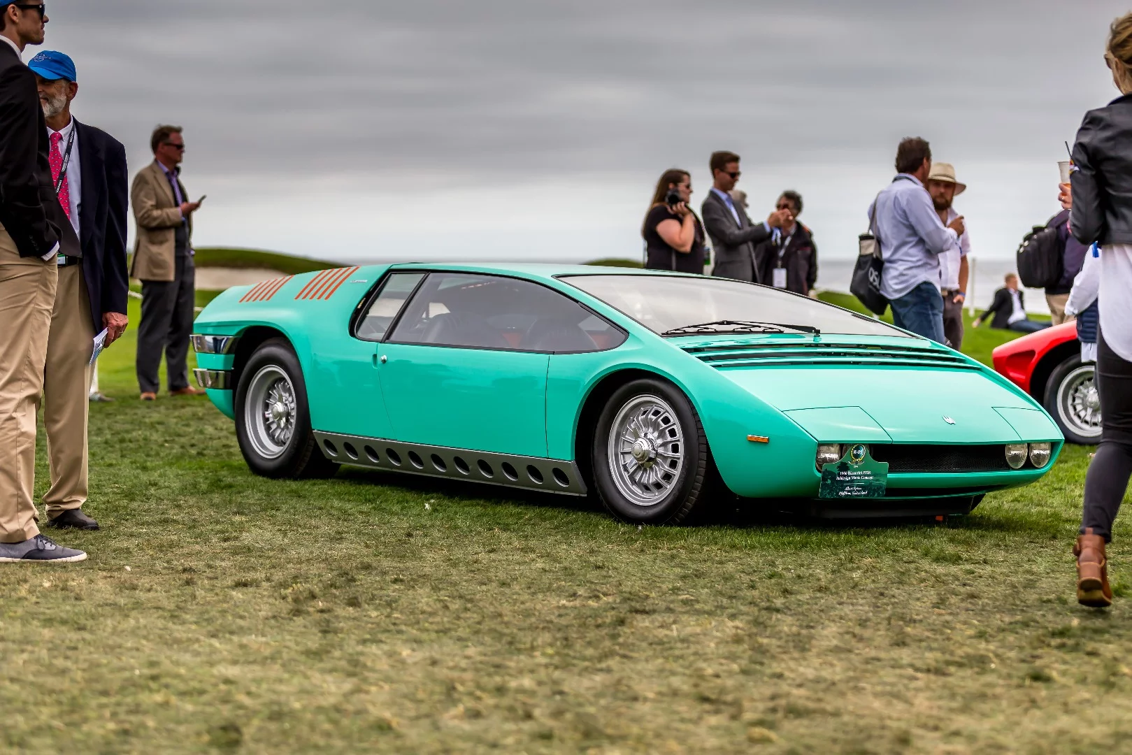 Definitely 60s era design influences at work in the 1966 Bizzarrini P538 Italdesign Manta Concept