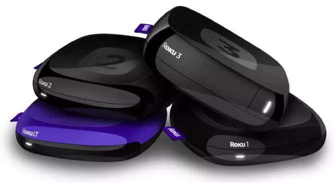 All four models of the new Roku streaming family