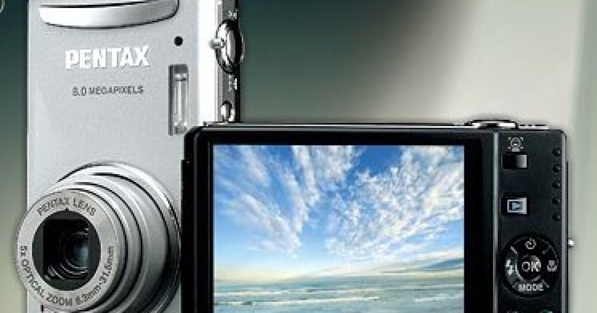 Pentax Optio V20 tackles blinking subjects