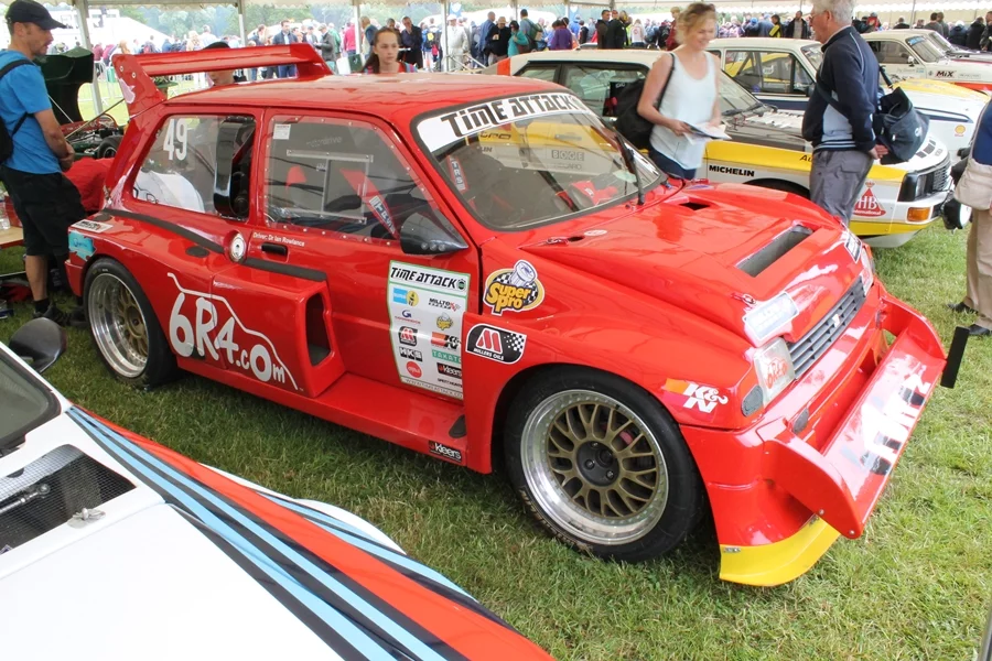 1986 MG Metro 6R4 driven by Ian Rowlance
