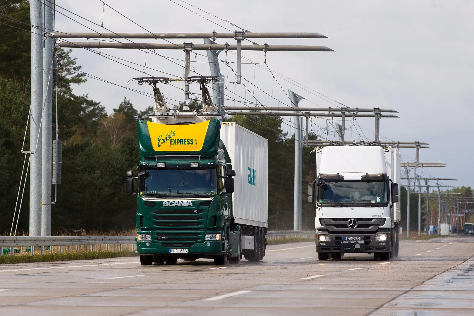 The Siemens eHighway field trial will be the first on a public highway in Germany