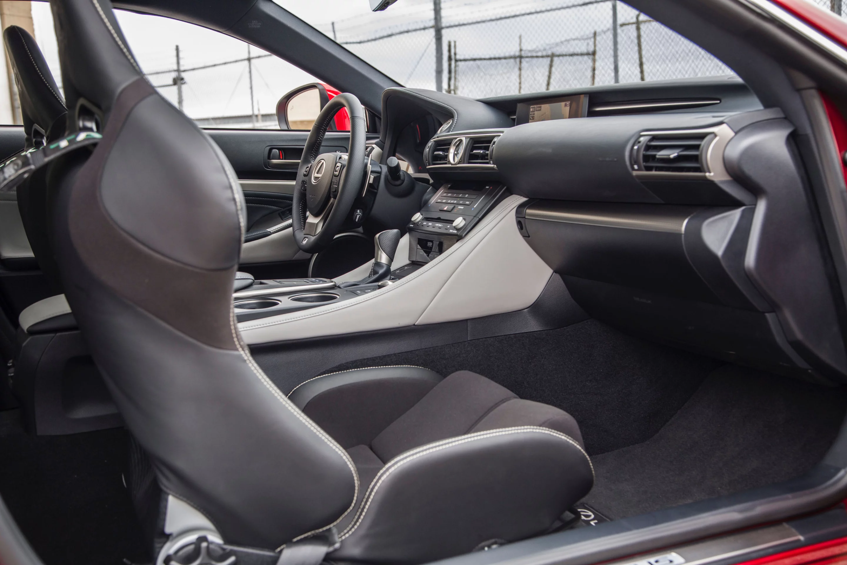 The interior has been fitted with some special trim pieces