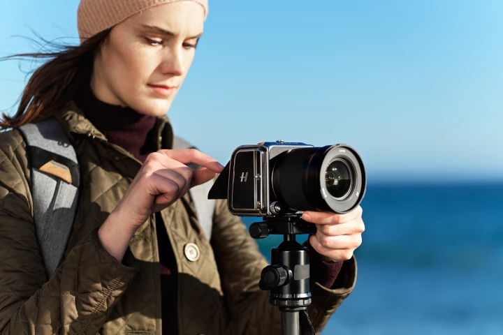 The 907X 50C camera system marries a 50-megapixel digital back with Hasselblad's smallest medium format camera body to date