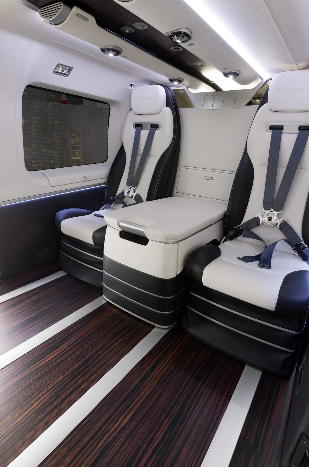 Eurocopter's EC145 Mercedes-Benz Style luxury helicopter