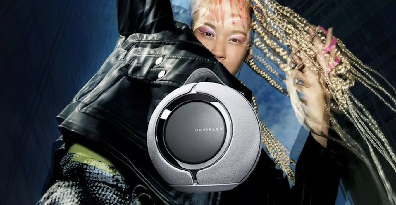 The Devialet Mania portable speaker boasts four full-range speakers and two push-push sub-woofers, each driven by their own amplifiers