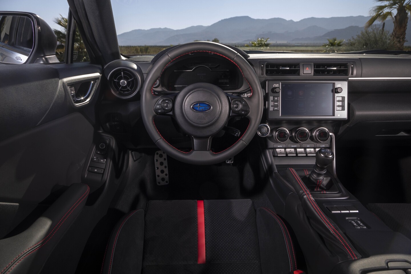 Subaru wanted to step up the interior appeal of the 2022 Subaru BRZ to make it feel more upscale