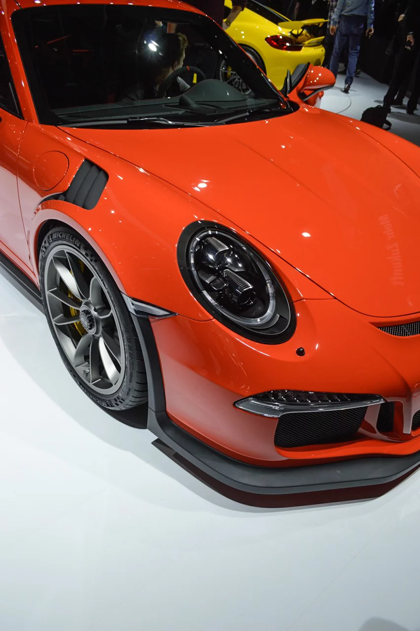 Rear-wheel steering has made the jump from the GT3 (Photo: C.C. Weiss/Gizmag.com)