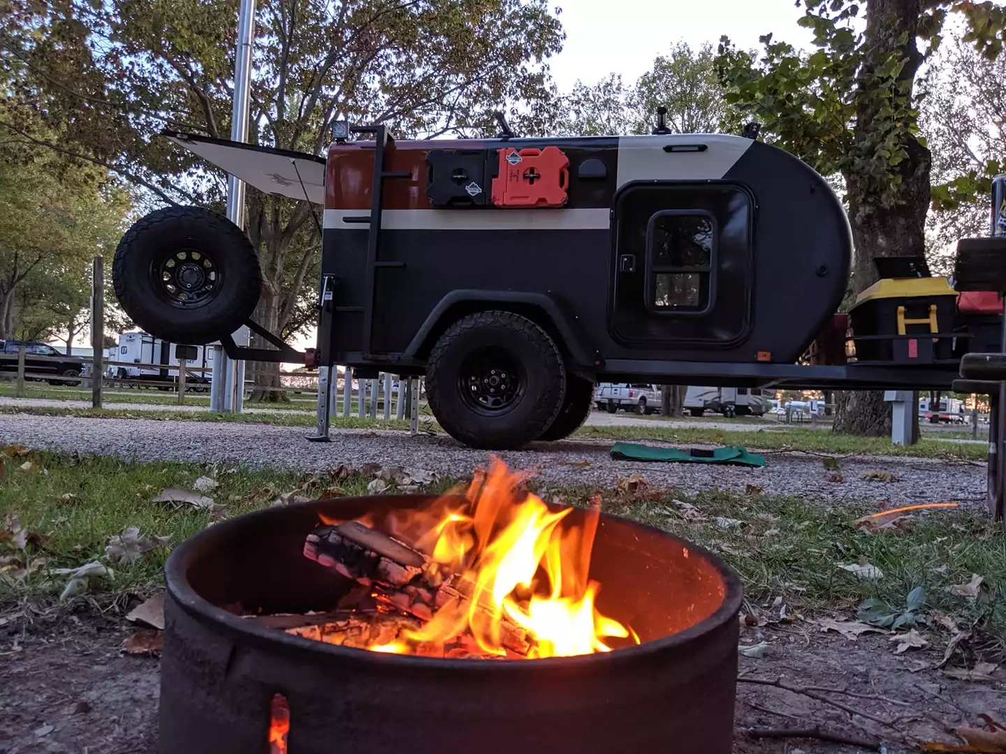 A cozy place to call camp