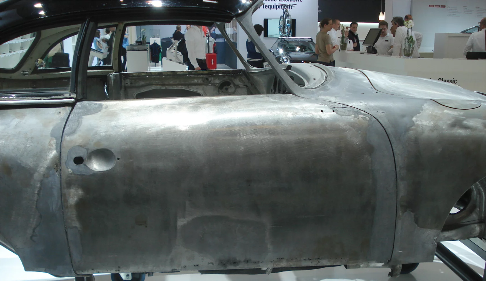 A Porsche 356 with original ex-factory tinning - ooooh dear