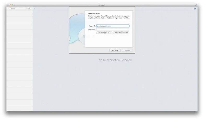 Messages retains iChat's functionality and adds iMessage support