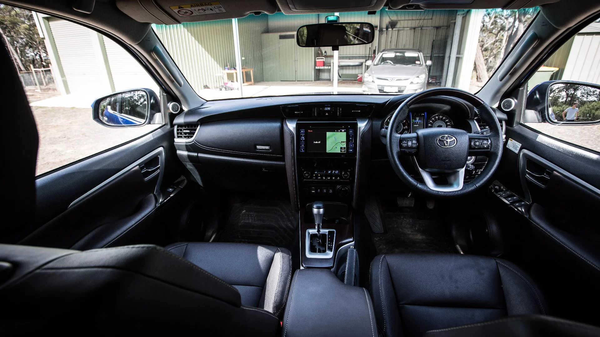 The driver's seat is comfortable, but long legged drivers will struggle to get comfortable