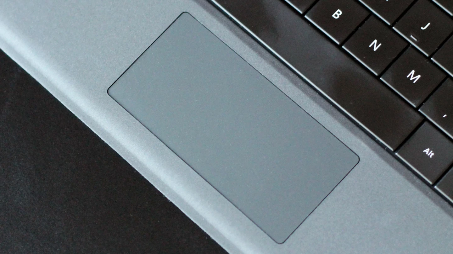 The new Surface's trackpad is bigger and a little better