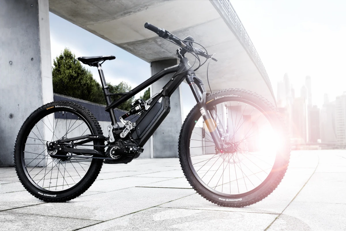 The all-new HNF Heisenberg XF1 full-suspension e-mountain bike