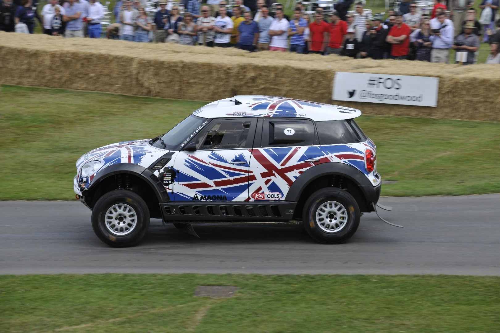 Harry Hunt’s Dakar-spec X-raid ALL4 Mini Cooper Countryman has a 3.0-liter diesel engine with 340 hp and 590 lb-ft of grunt. The Mini has now won four straight Dakar Rallies