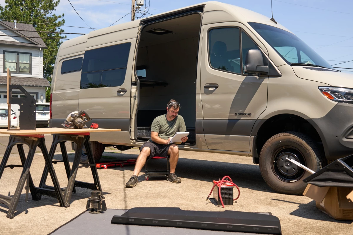 The Outside Baseline provides a starting point for a personalized adventure camper build