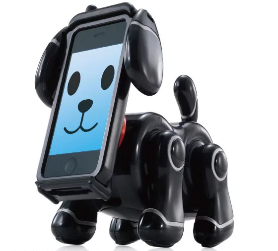 The Bandai SmartPet, which measures 6.7 x 6.7 x 4.3 inches (170 x 170 x 110 mm), is available in black or white
