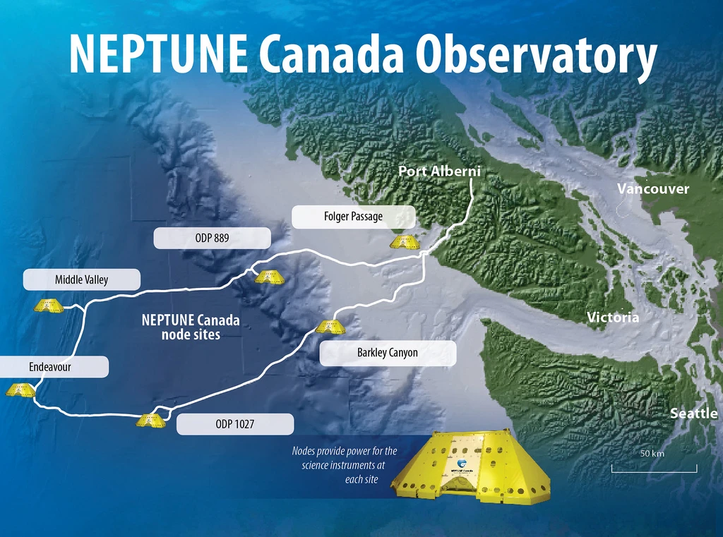 The NEPTUNE Canada cabled seafloor observatory