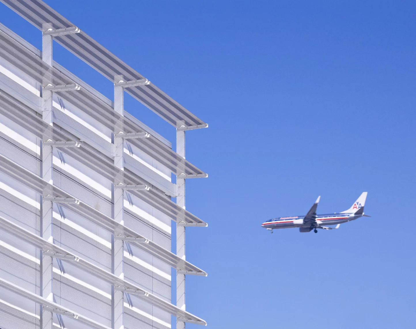 Ribbed screens have been installed which visually connects the school with its external environment