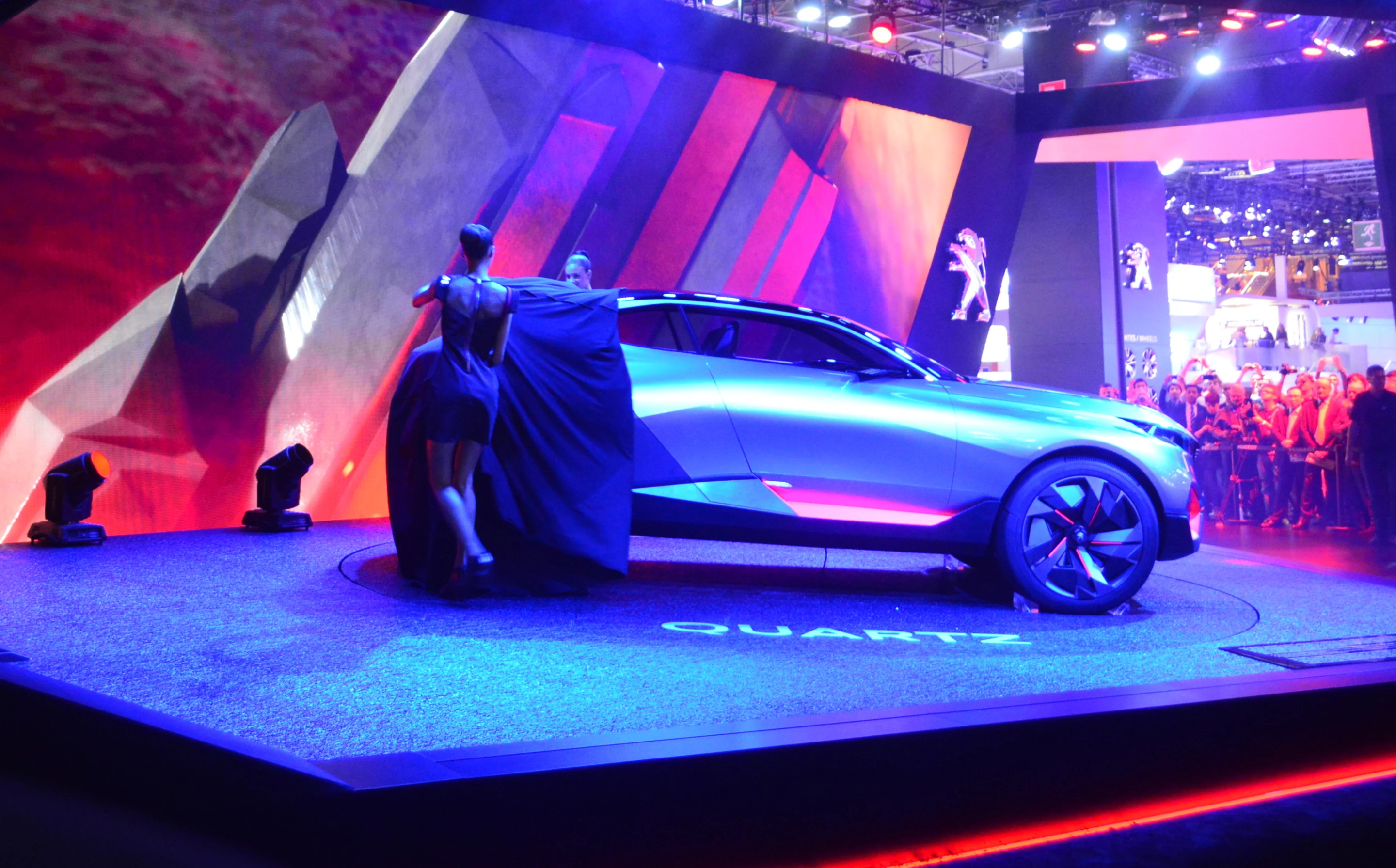 Peugeot reveals the QUARTZ concept (Photo: C.C. Weiss/Gizmag)