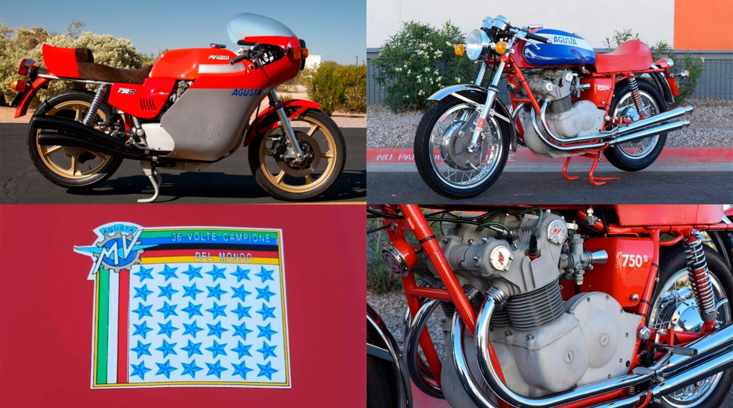 Both flavours of MV Agusta 750S set new records in Vegas this year (2019).