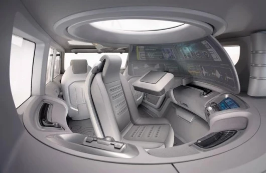 The remarkable interior of the Terranaut