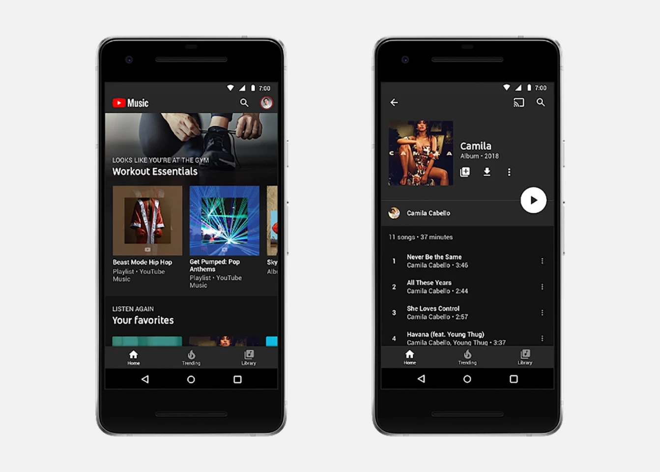 Revamped mobile apps for YouTube Music will offer personalized playlists and background listening