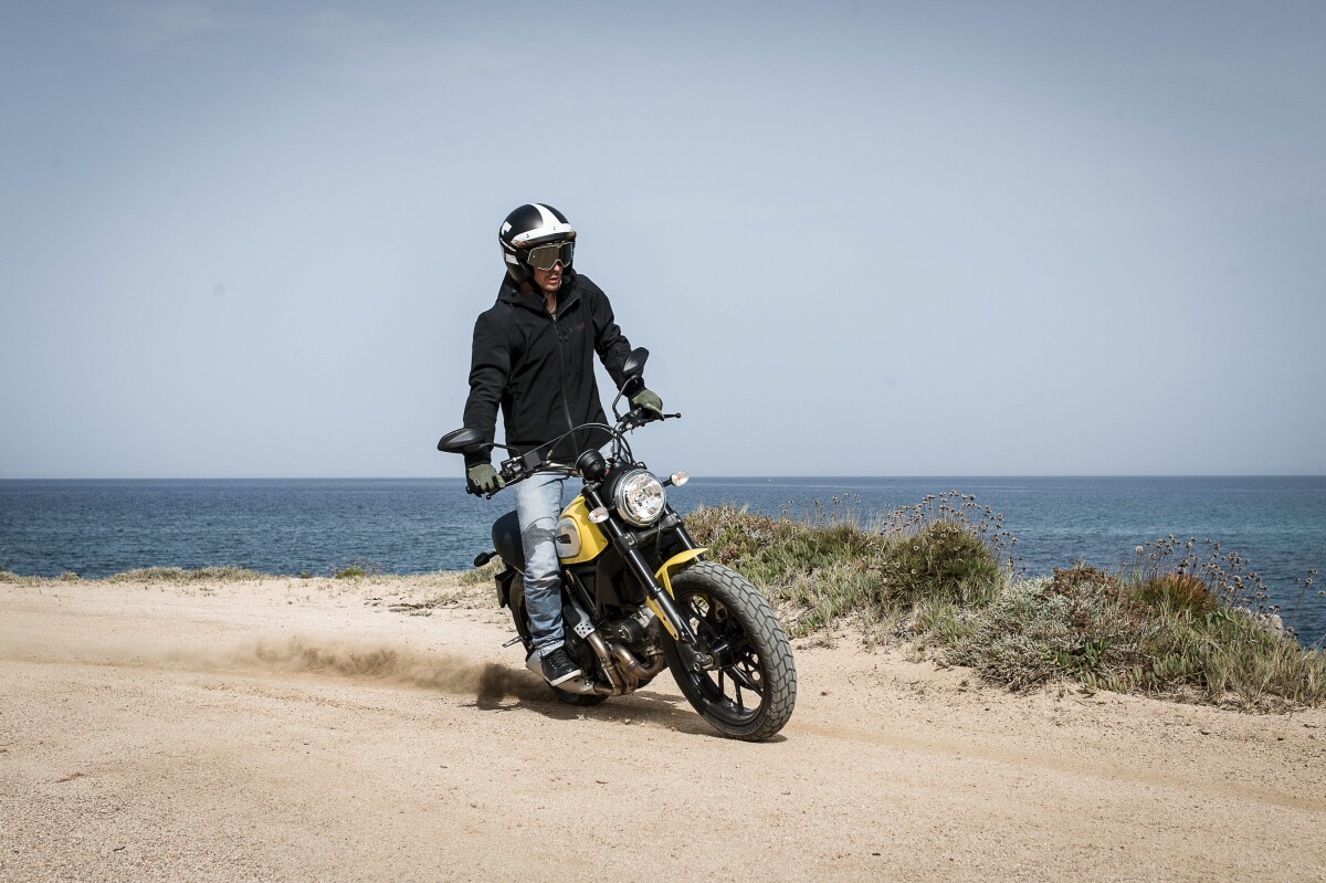 Ducati Scrambler lifestyle photo