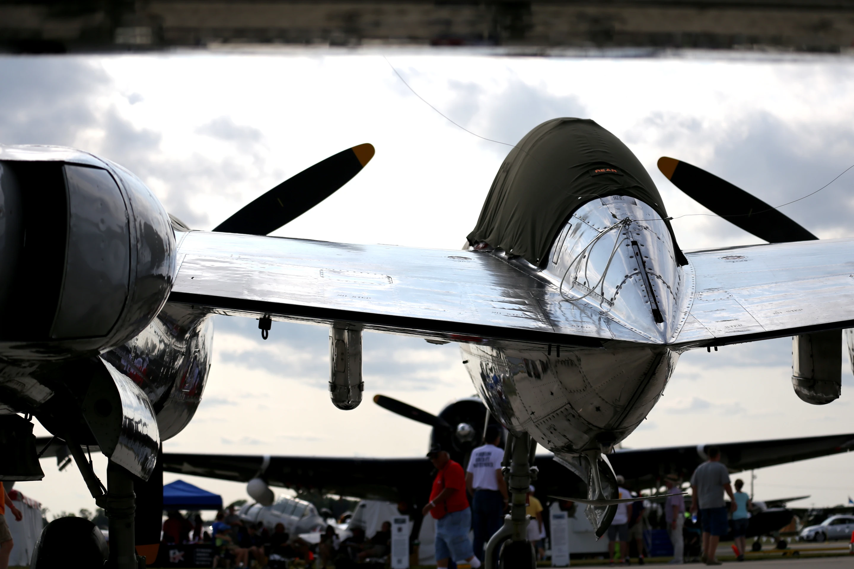 The P-38 Lightning was one of the fastest of the US Airforce's arsenal during WWII (Photo: Angus MacKenzie/Gizmag.com)