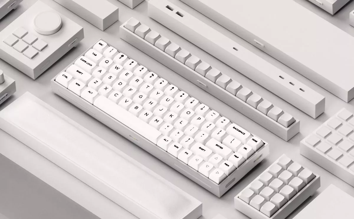 The Tmice X modules include a numeric keypad, power strip and