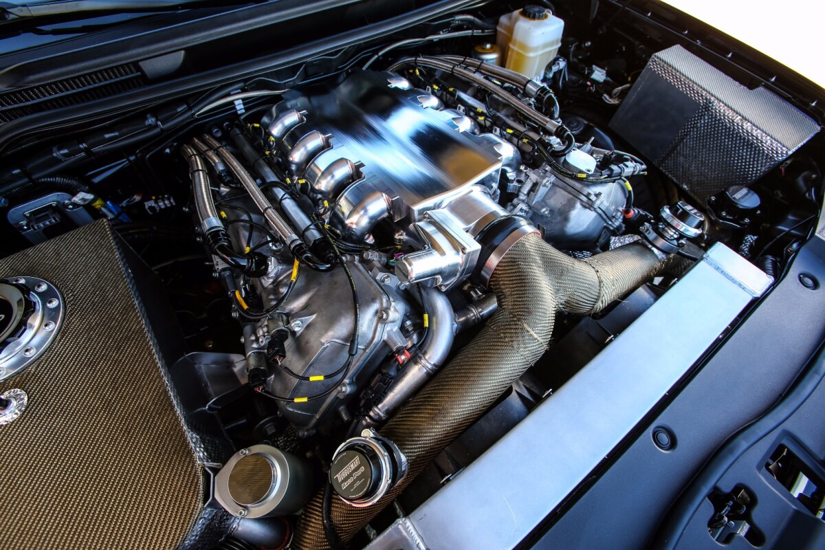 Garrett turbochargers give the Toyota 5.7-liter V8 world speed record power