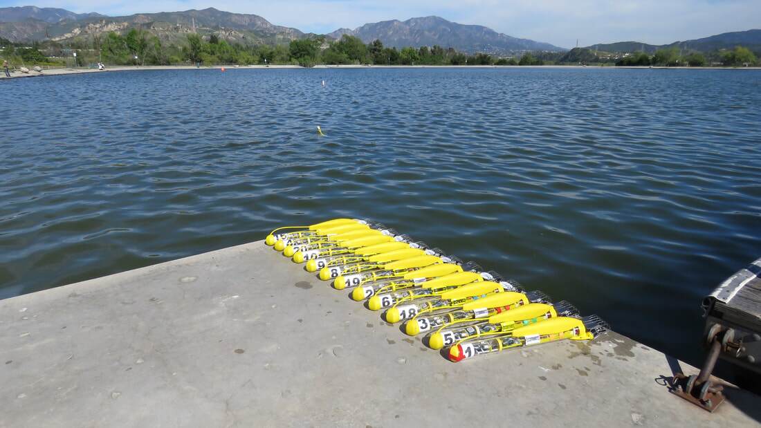 Fleets of SwarmDivers are designed to be easy to control as one entity, with a range of formations and the ability to dive