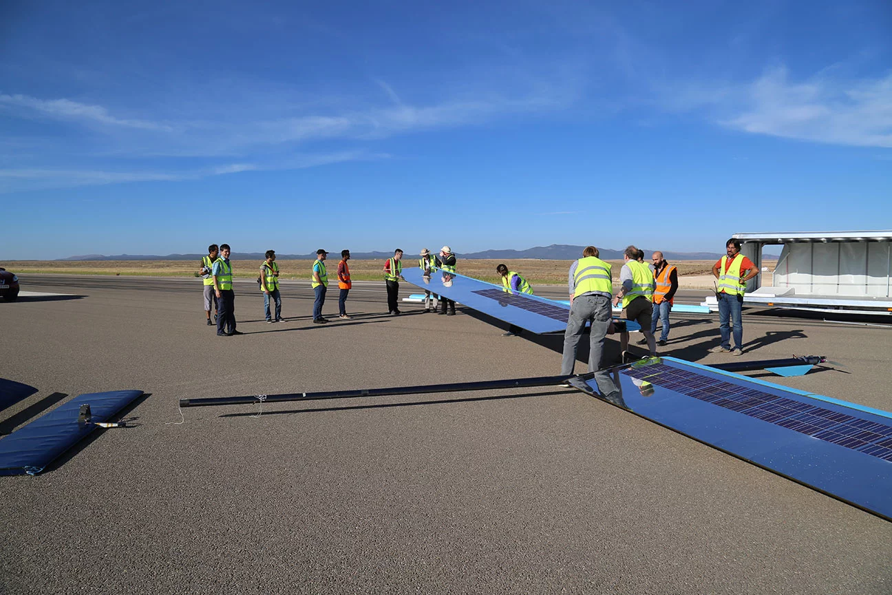 The Astigan A3 platform on the runway