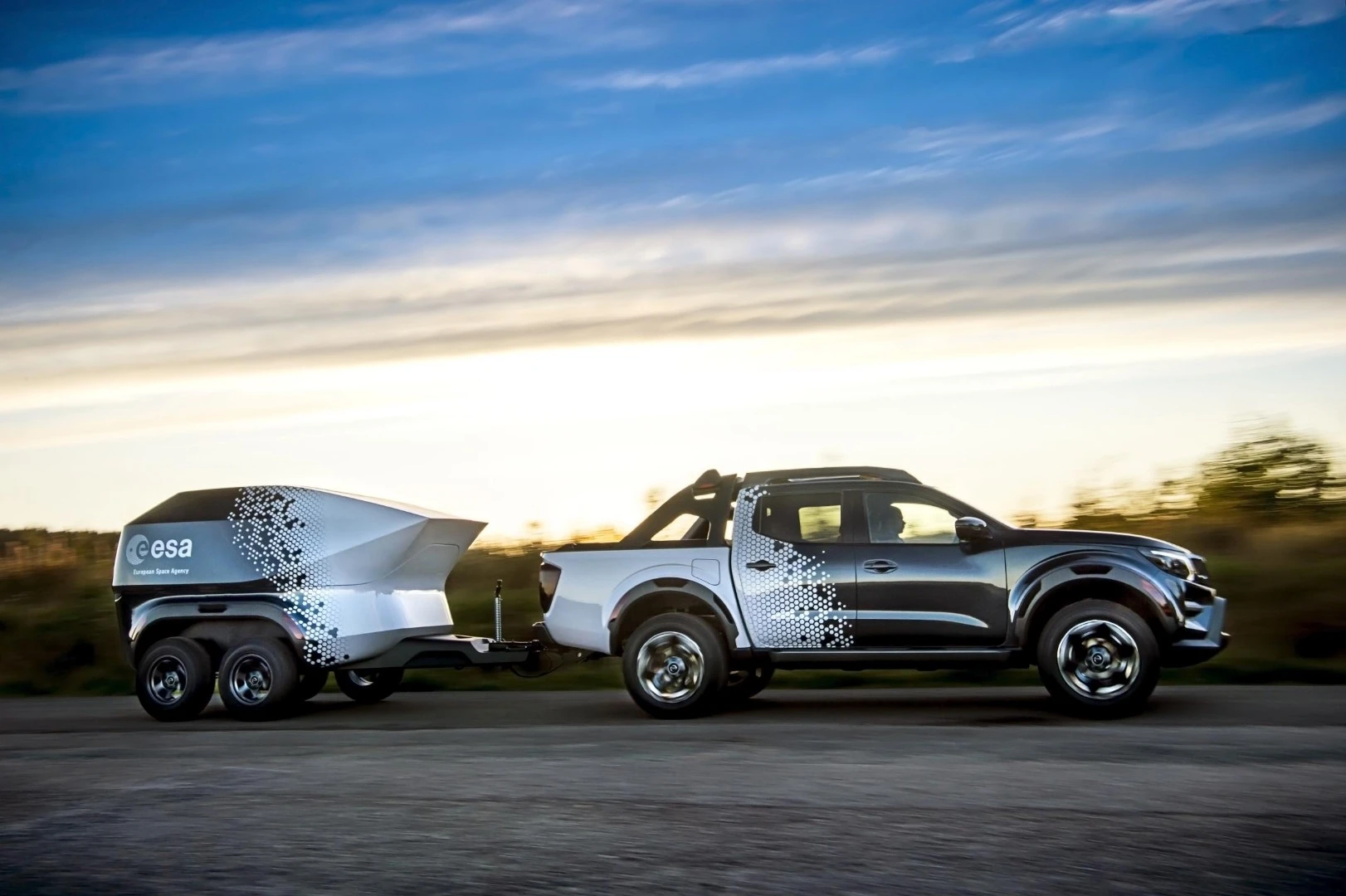 An enhanced ProPilot helps the driver tow the trailer safely to its destination