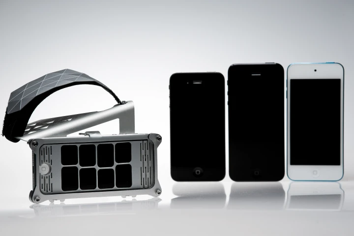 The Motion Synth is designed to let users play and alter music with their iOS device's motion sensor
