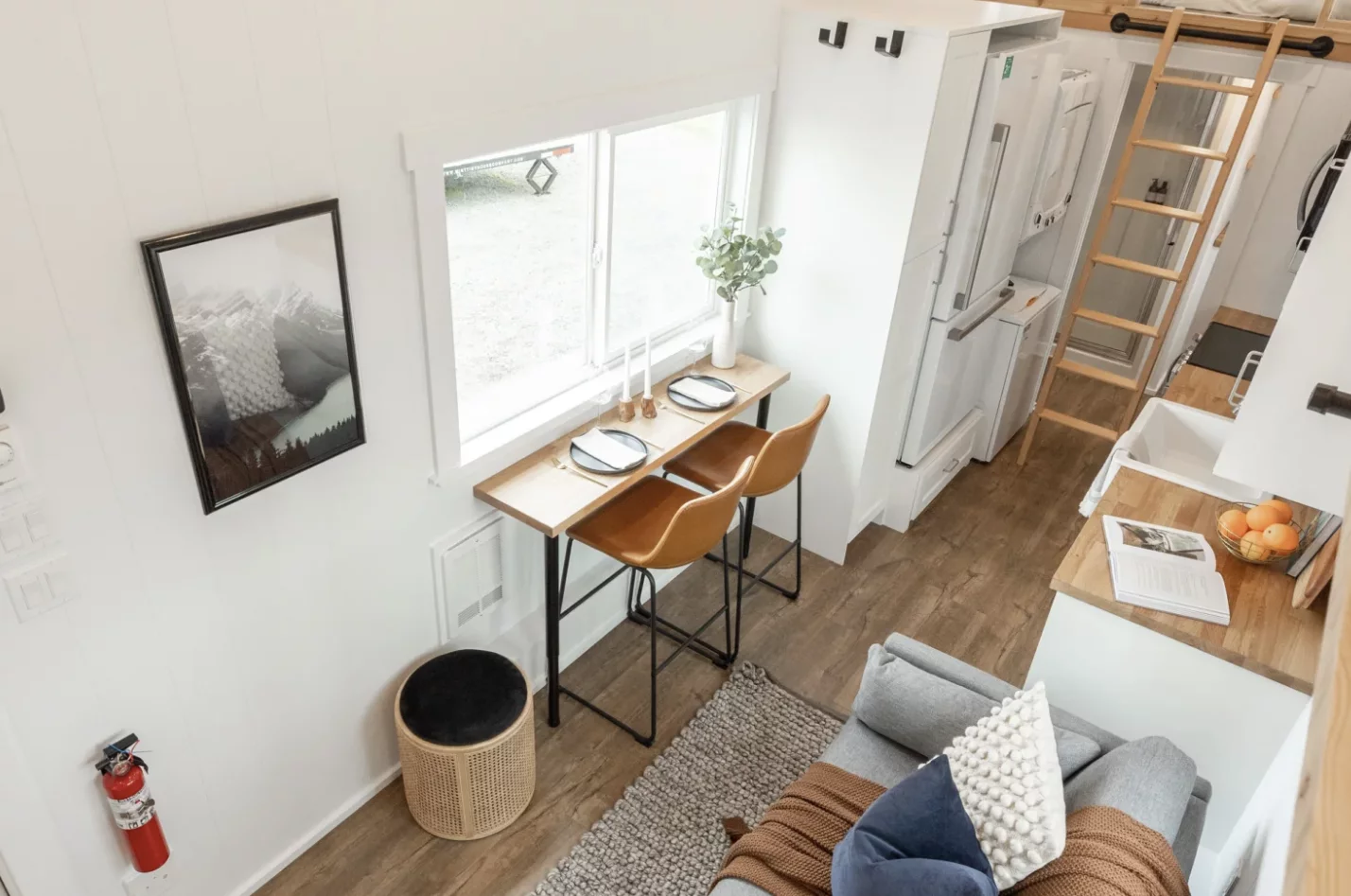 The Loft Ruby Edition's interior is filled with natural light thanks to its generous glazing