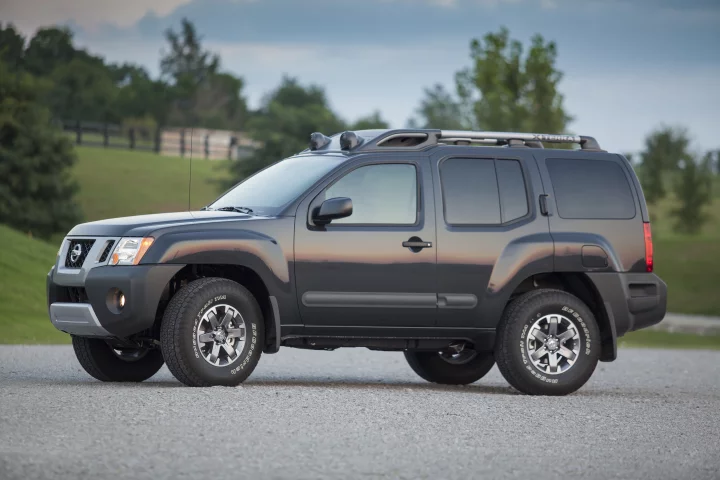 The Nissan Xterra, as it looked when it was sadly discontinued in 2015
