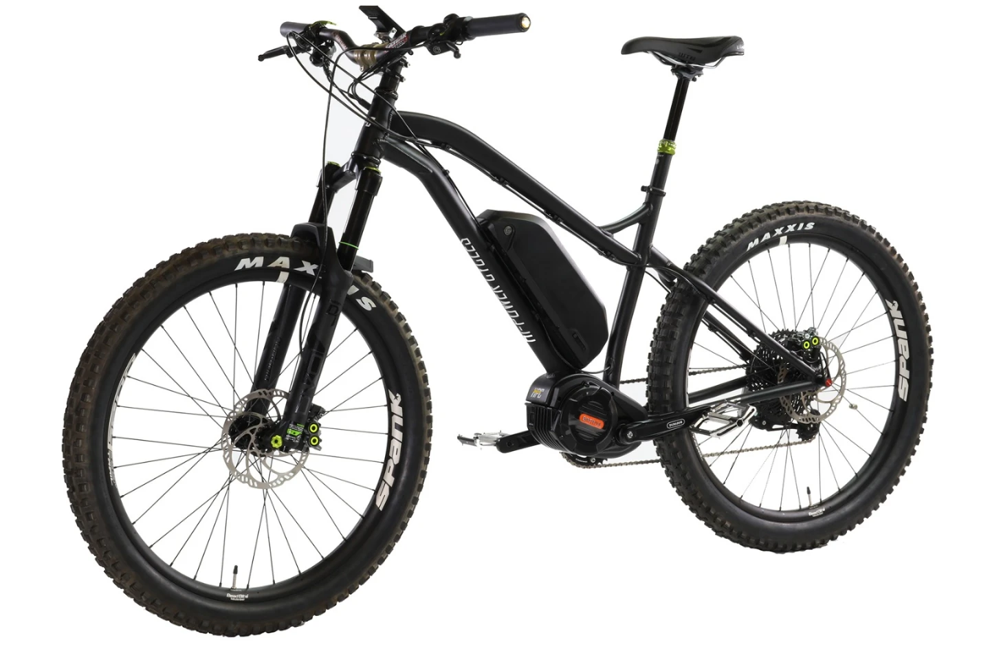 Hitting the Scout Pro's thumb throttle can tap into the 3,000 W torque-sensing mid drive motor for a motor-only top speed of 36 mph, with up to 45 mph possible with pedal assist