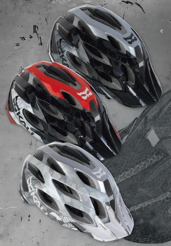Kali's AMARA CAM mountain bike helmet comes with its own mounting point for a camera or light