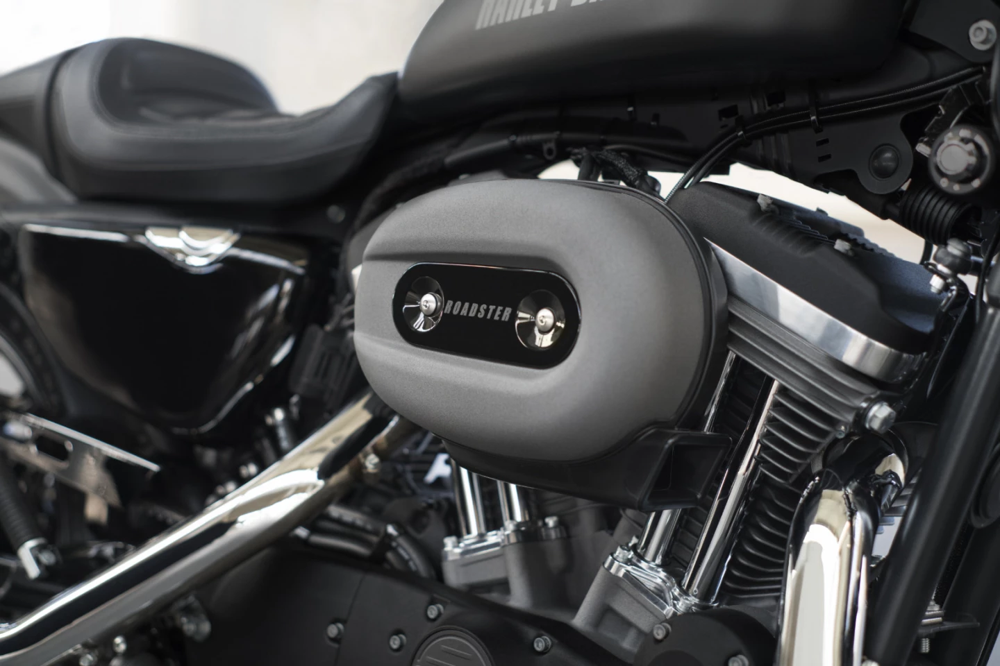 The latest version of the Evolution engine is used in the 2016 Harley-Davidson Roadster