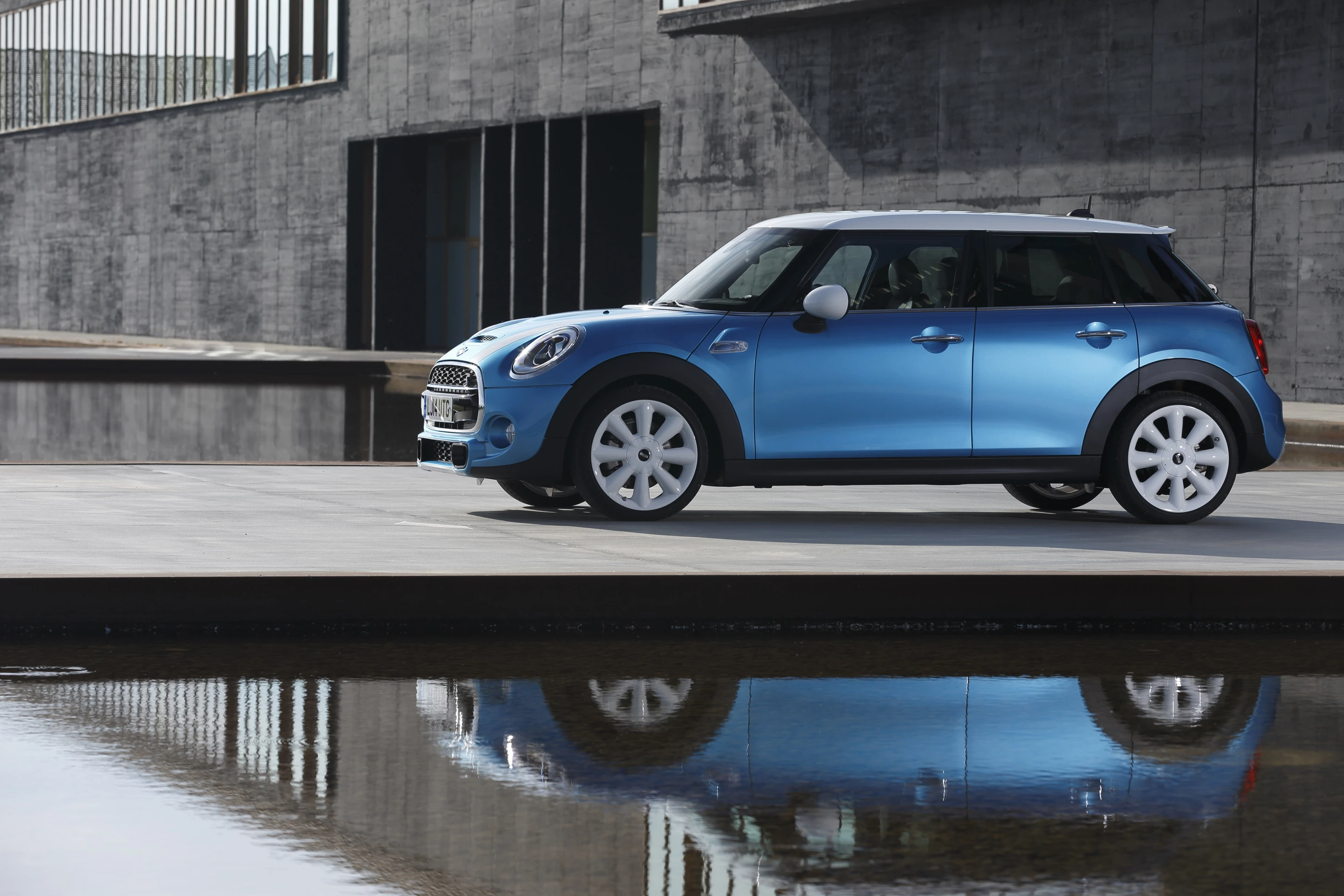 The 5-door Mini has more legroom