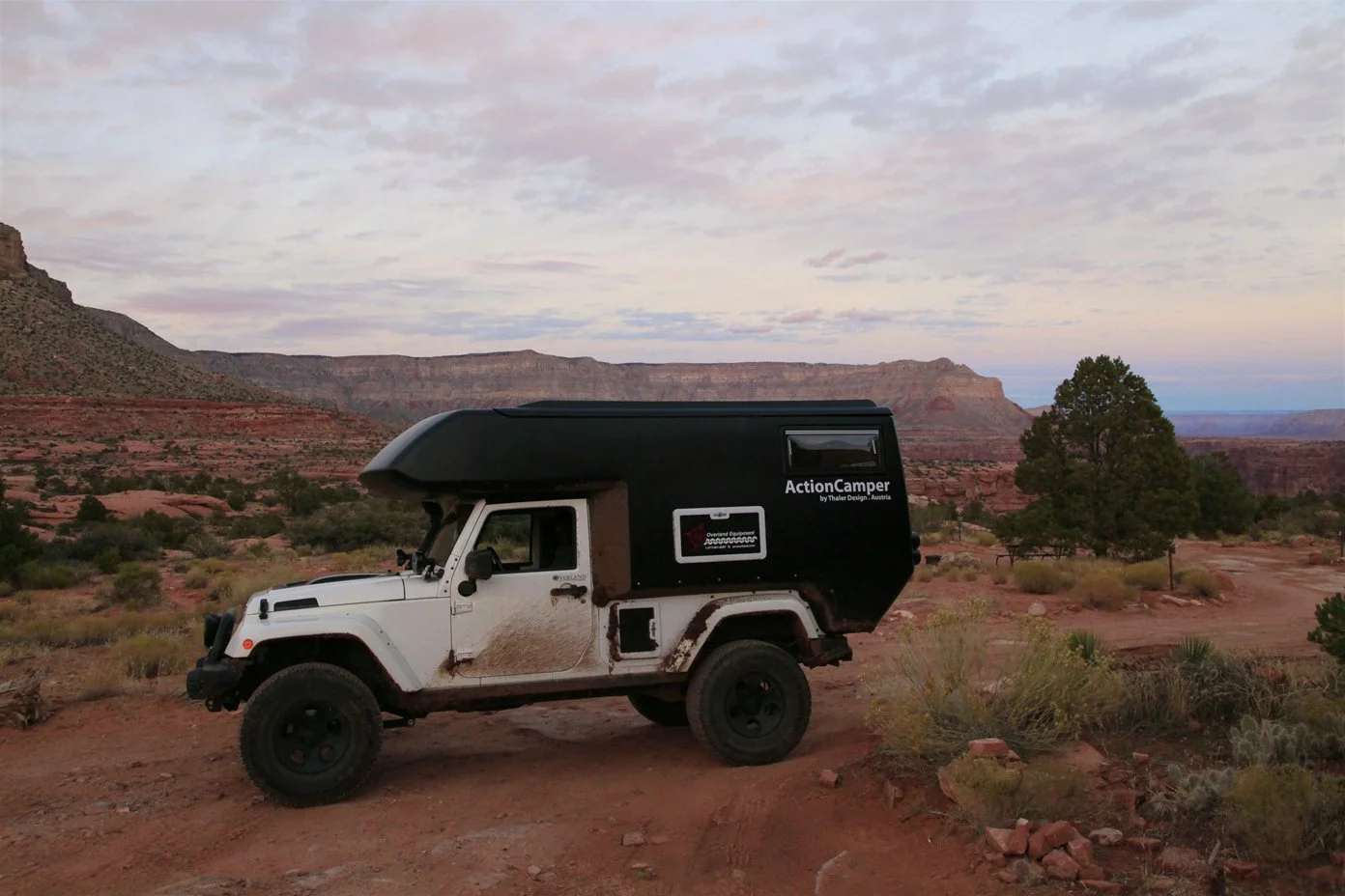 The Action Camper gets up close and personal with nature and views