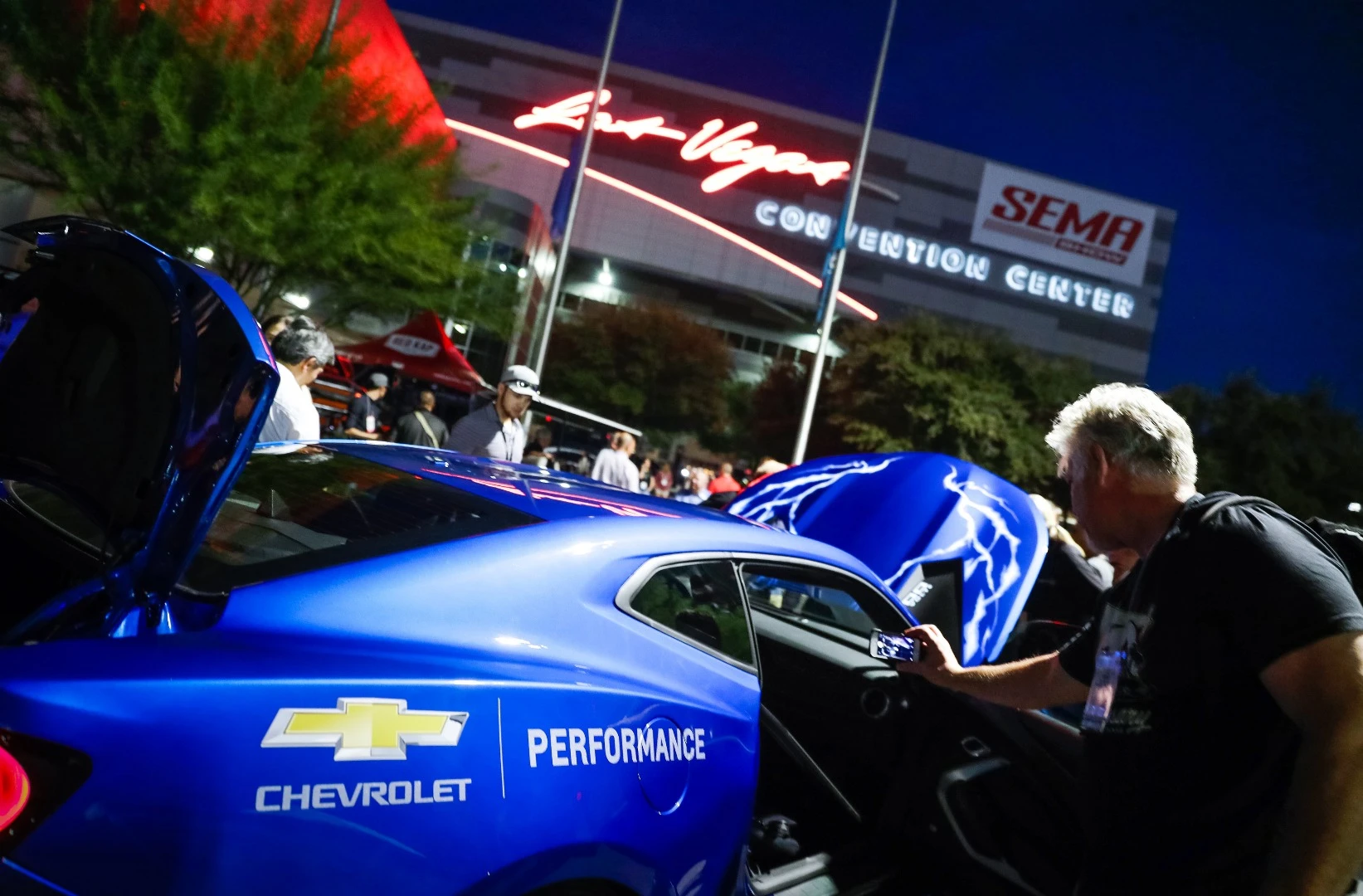 Chevy eCOPO Camaro at the 2018 SEMA Show