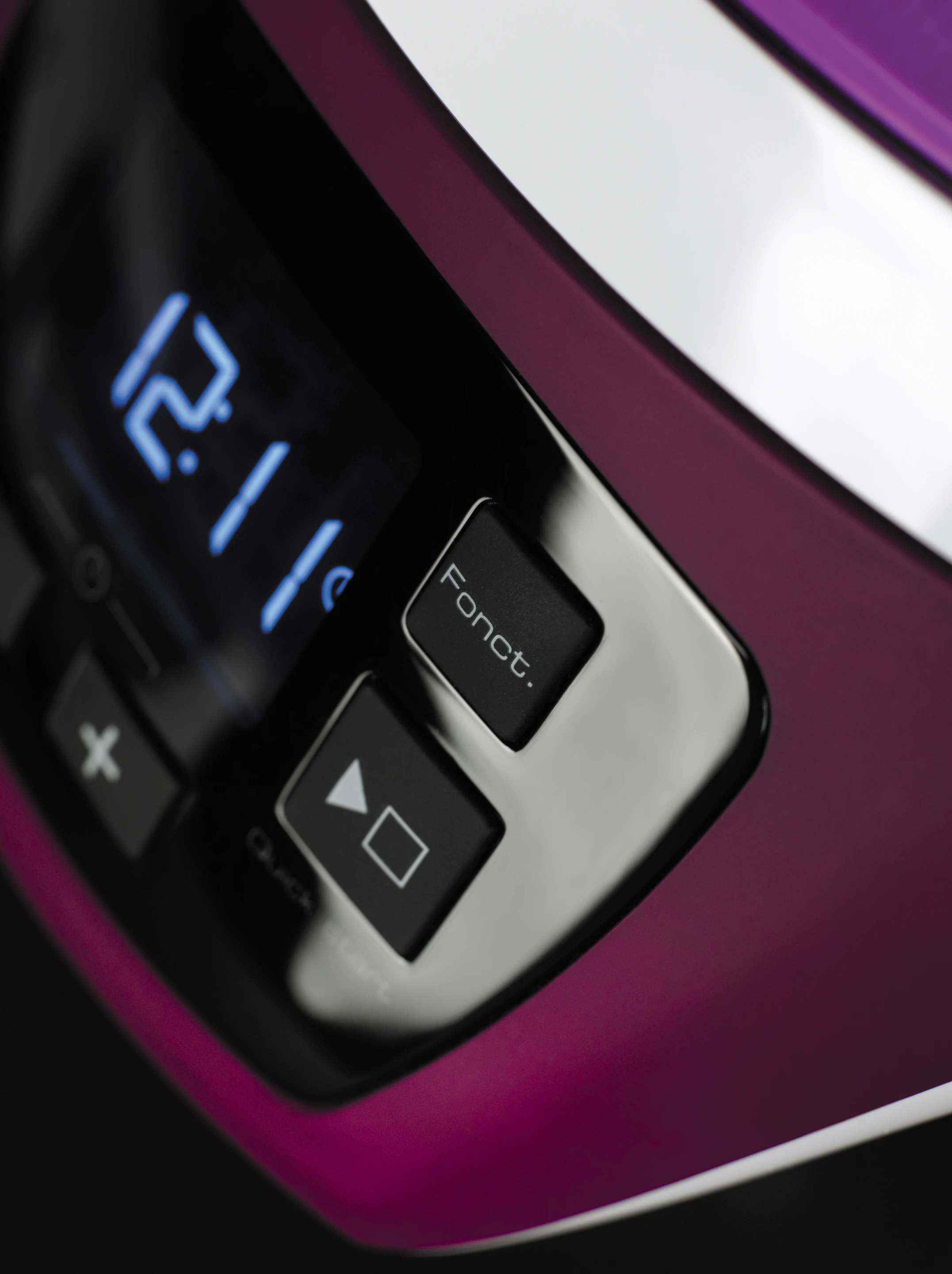 The unit features an easy-to-use LCD display