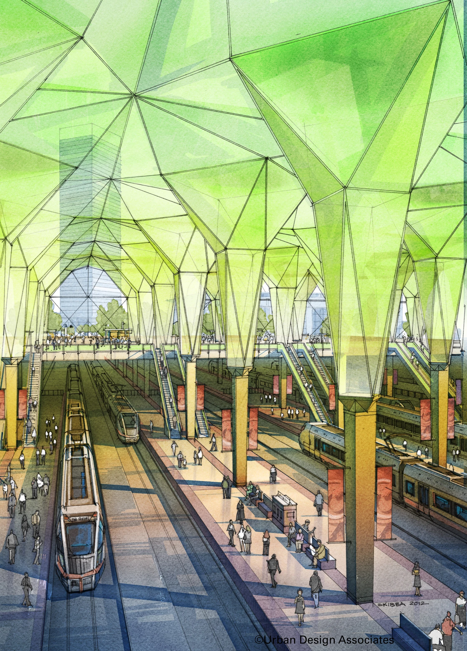New Moscow's Federal District will receive a new rail hub