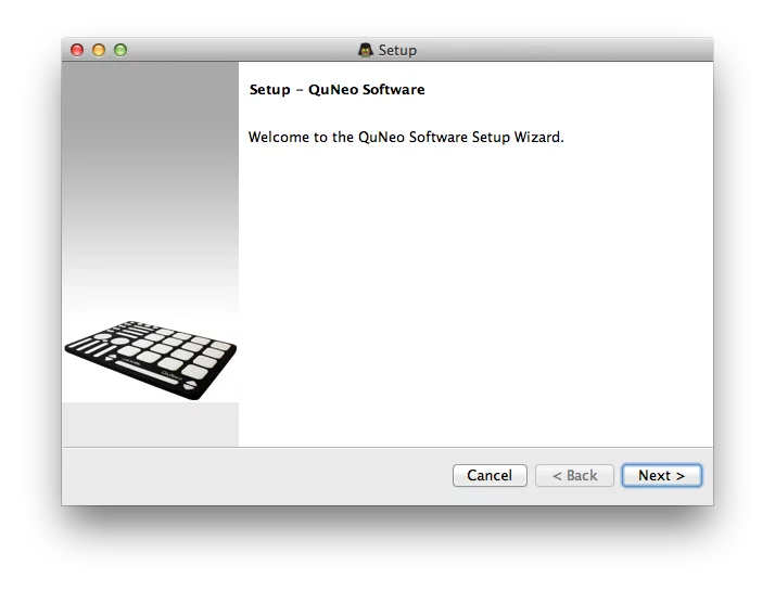 Setting up the QuNeo