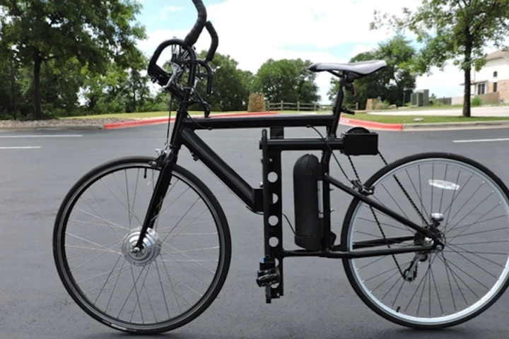 The LFN Bike adds a vertical touch to your standard eBike