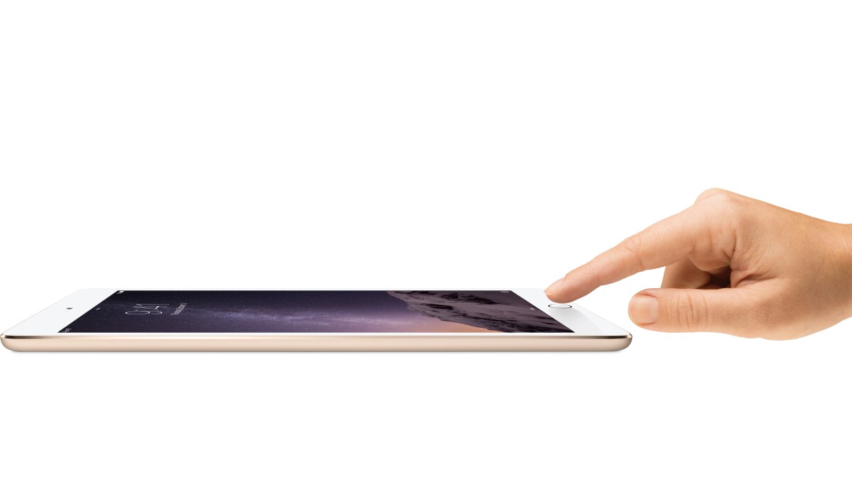 Touch ID on the iPad Air 2