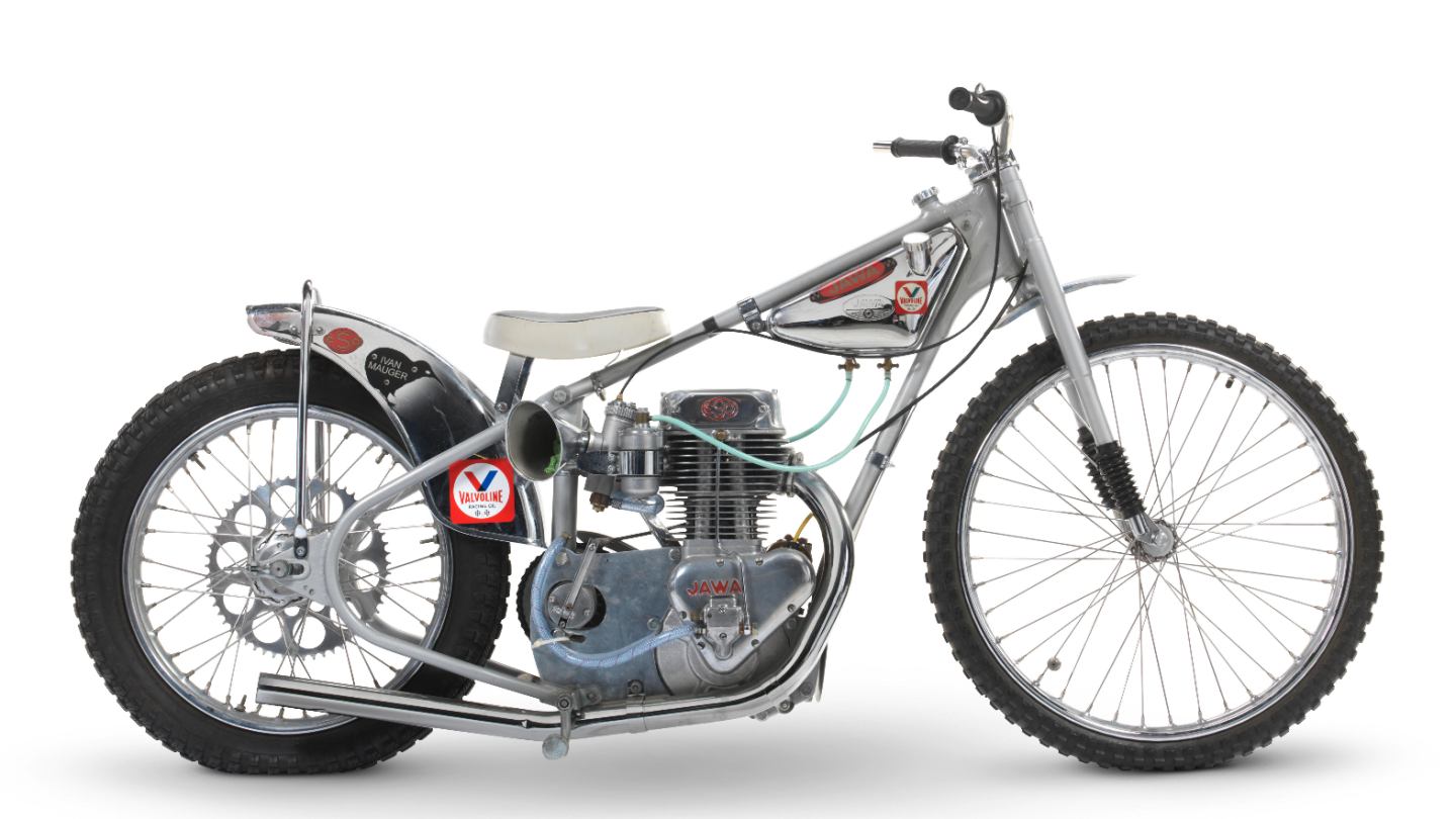 1968 Speedway World Championship Jawa (ESO) Speedway Racing Motorcycle Price: £9,430 ($12,529)Auction Description