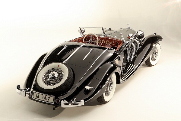 Baroness Gisela von Krieger's 1936 Mercedes-Benz 540K Special Roadster was sold by Gooding & Co for US$11,770,000 at Pebble Beach in 2012